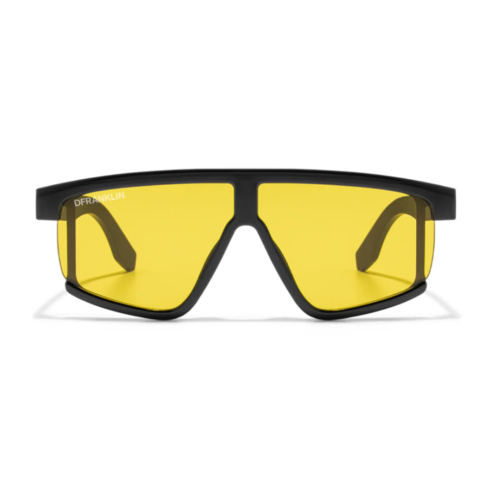 Gafas de Sol Alpha Shiny Black / Yellow D.Franklin