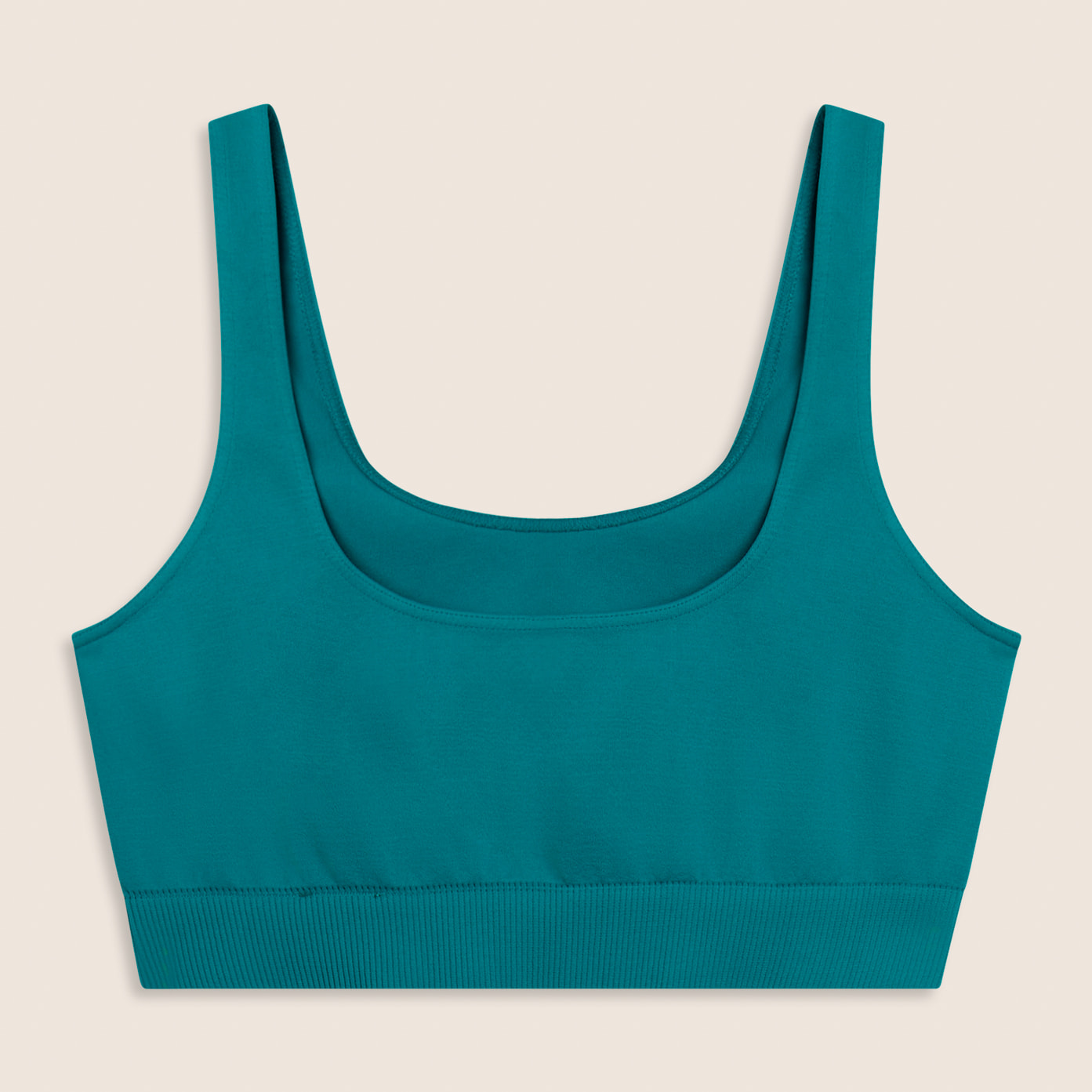 Top Sportivo Seamless con Fascia Sottoseno in costina