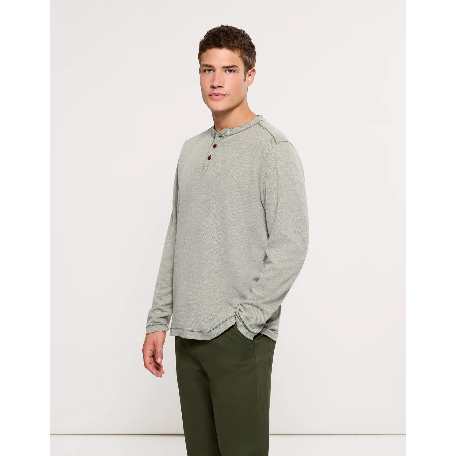 Camiseta Manga Larga Verde - Deary