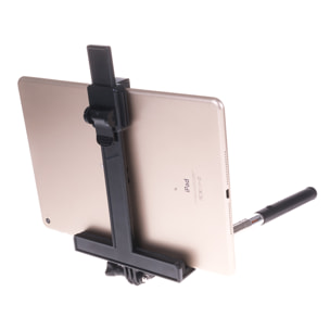DAM Asta selfie con cavo per tablet 2x1x24 Cm. Colore nero