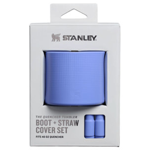 1,18L - QUENCHER® BOOT AND STRAW COVER SET - Hydrangea