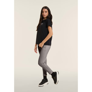 Pantaloni Sportivi Cropped con risvolto e strass FREDDY
