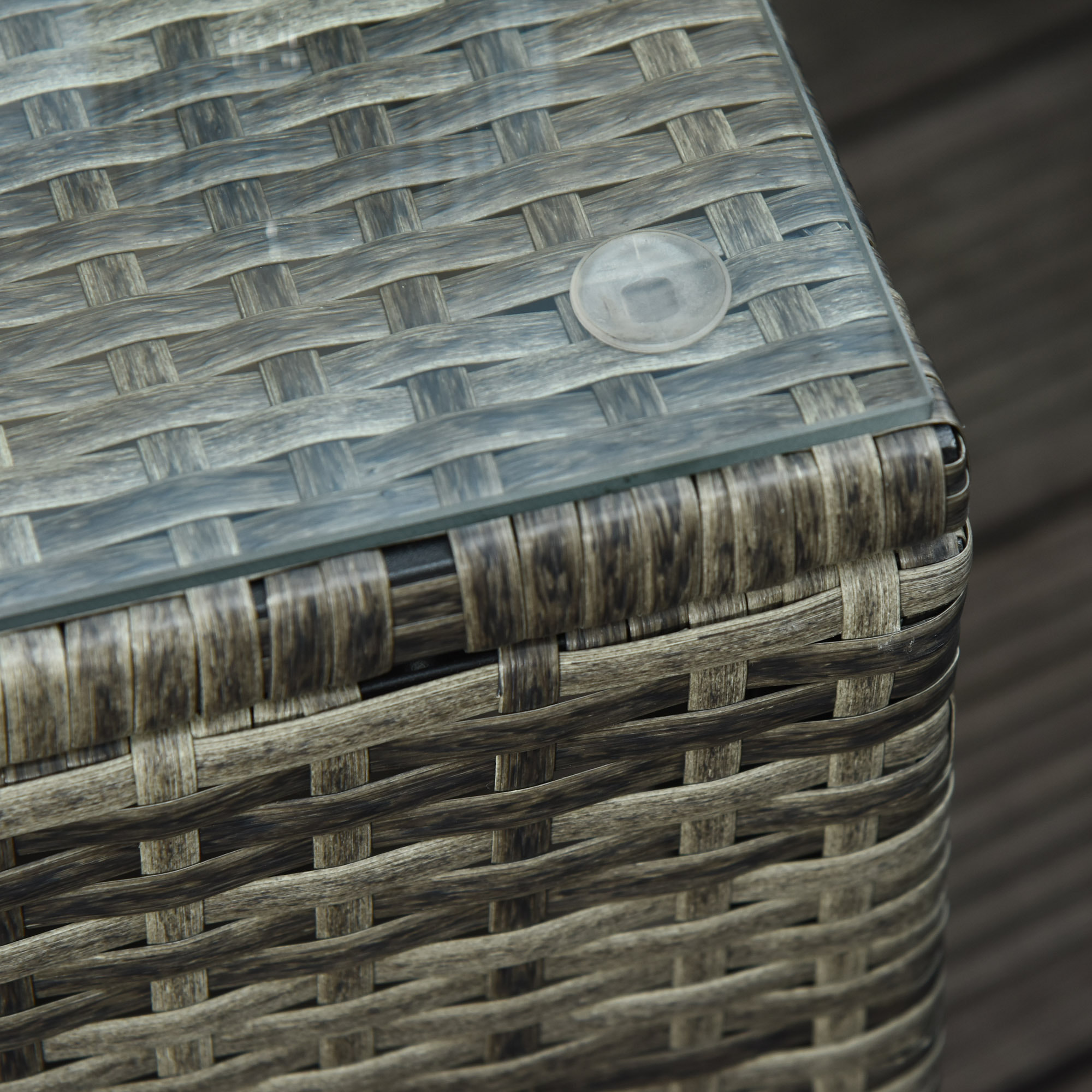 Lot de 2 transats – Grand confort – Table incluse