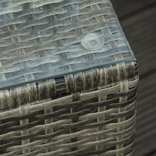 Lot de 2 transats – Grand confort – Table incluse