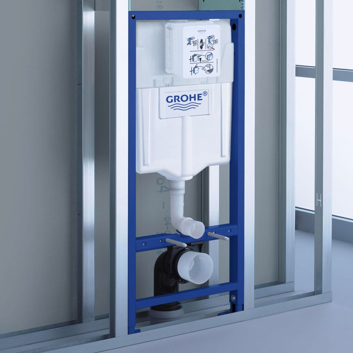 Bâti-Support solido 113cm Grohe Rapid SL Set pour WC