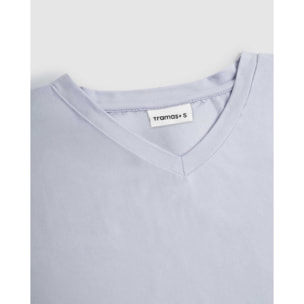 Pijama largo suave upepo índigo
