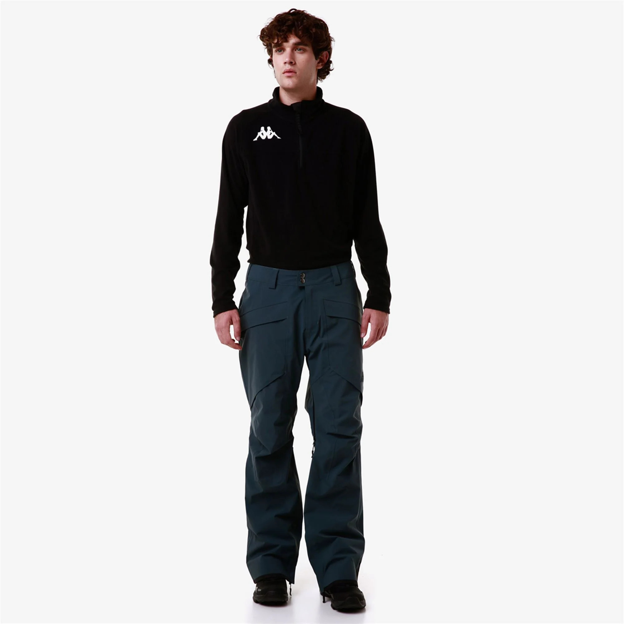 Kappa - Pantaloni Uomo Grigio - 6CENTO 623S