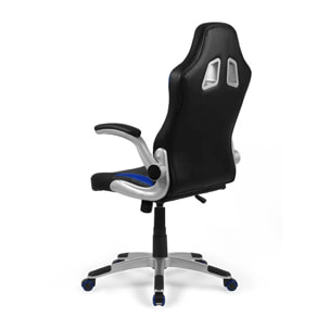 Silla gaming Mugello Negro - Azul Mugello