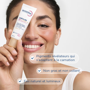 Crealine AR+ - CC Crème SPF50+ - Soin anti-rougeurs perfecteur apaisant