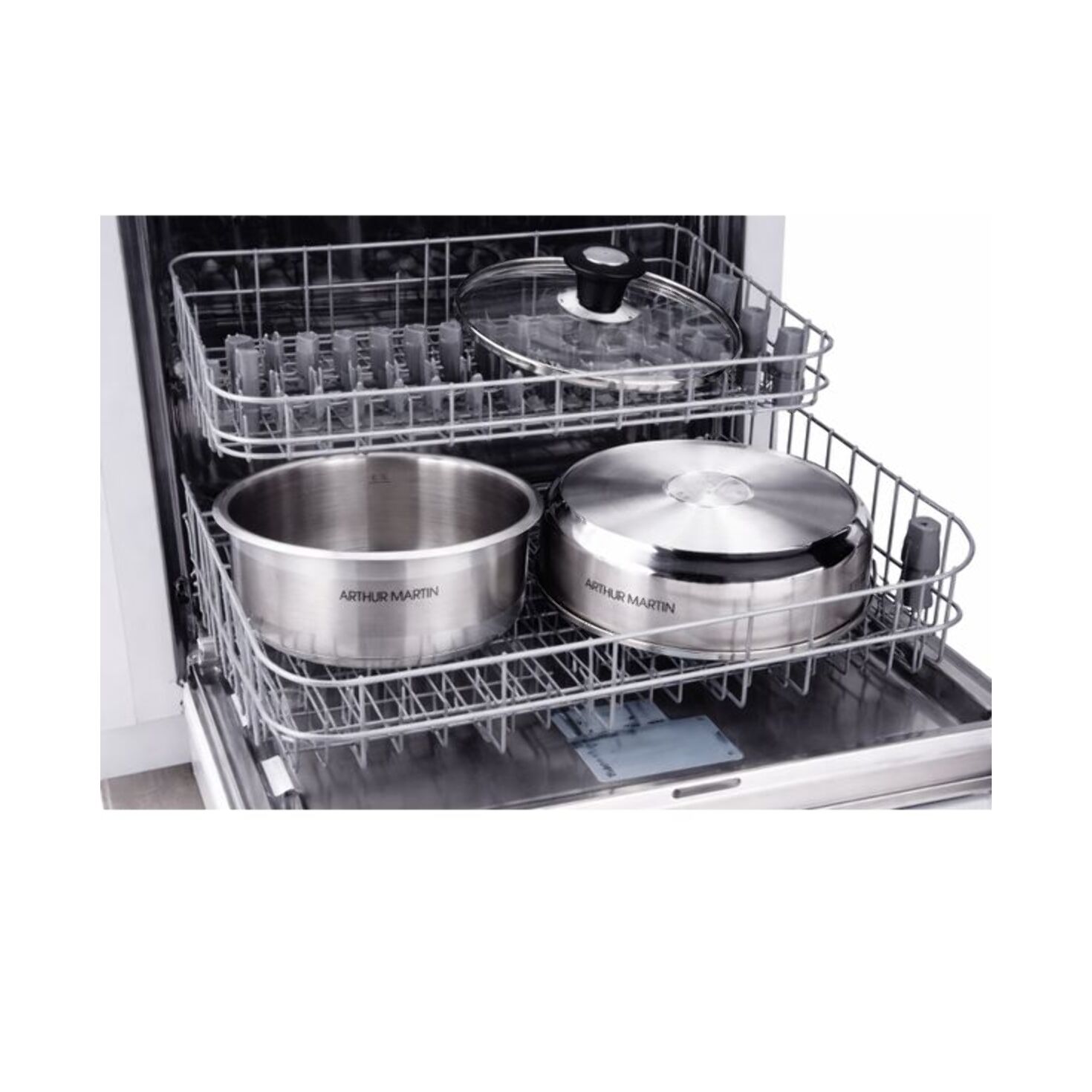 AM. Batterie 10pcs inox amovible