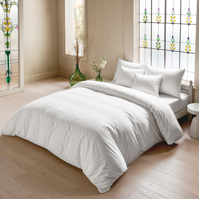 Housse de couette sakura blanc