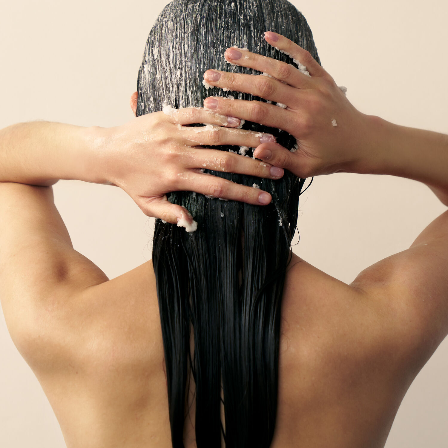 Scrub Lavant Purifiant - Shampooing Traitant Détoxifiant et Apaisant au Sel Marin