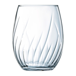 8 verres à eau 36 cl Swirly - Cristal d'Arques