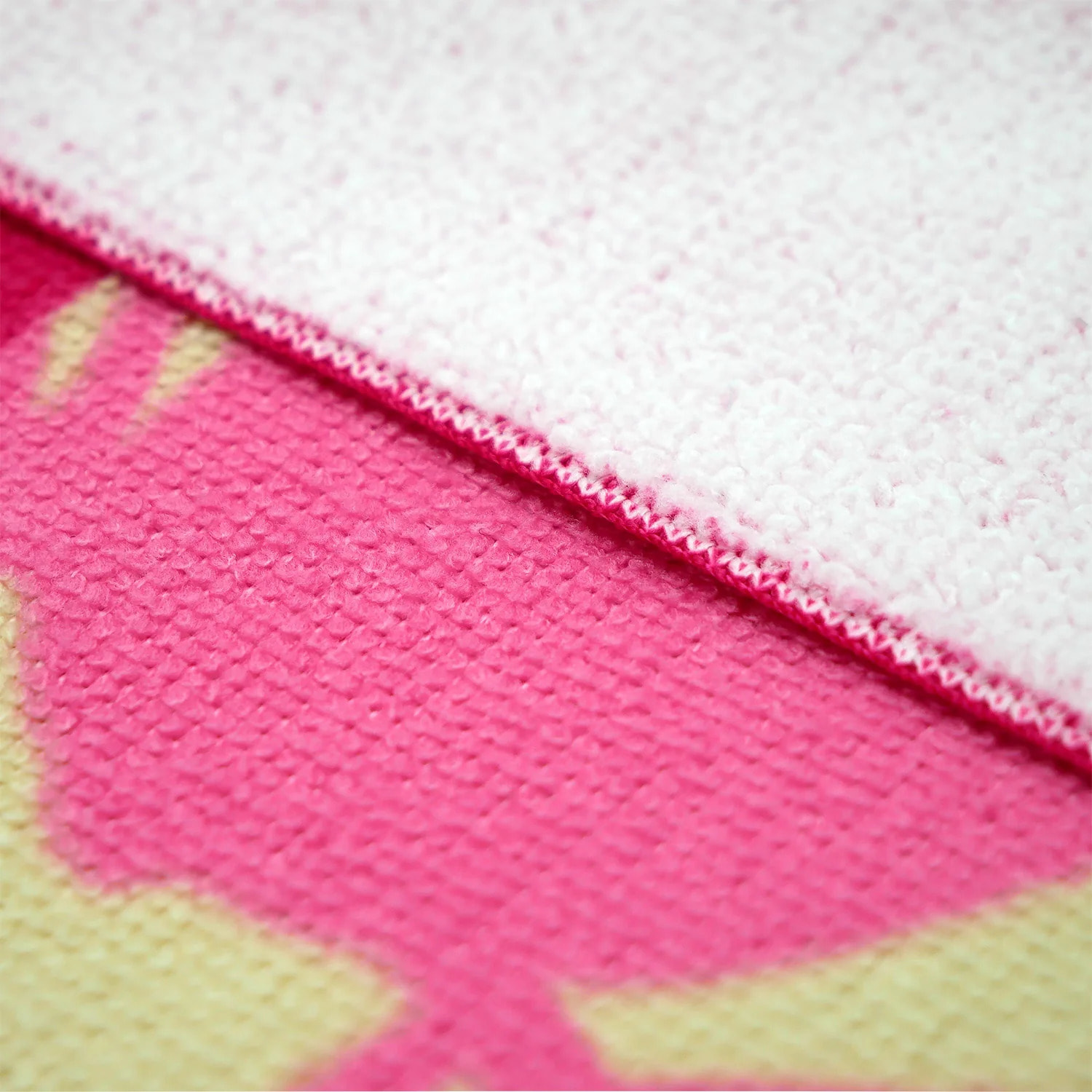 Serviette de plage microfibre Rose 90x170 220g/m² - Tropea