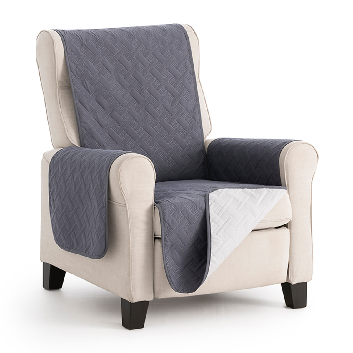 Cubre sillón Relax DRY reversible, acolchado y antimanchas