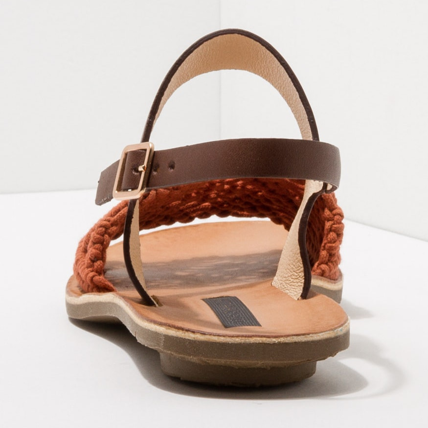 Sandalias S3126 MACRAME BROWN / DAPHNI color Brown