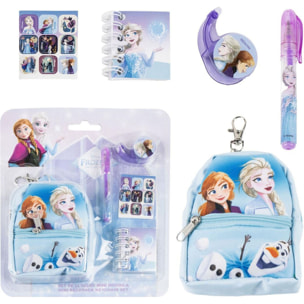 Set De Papelería Minimochila Frozen