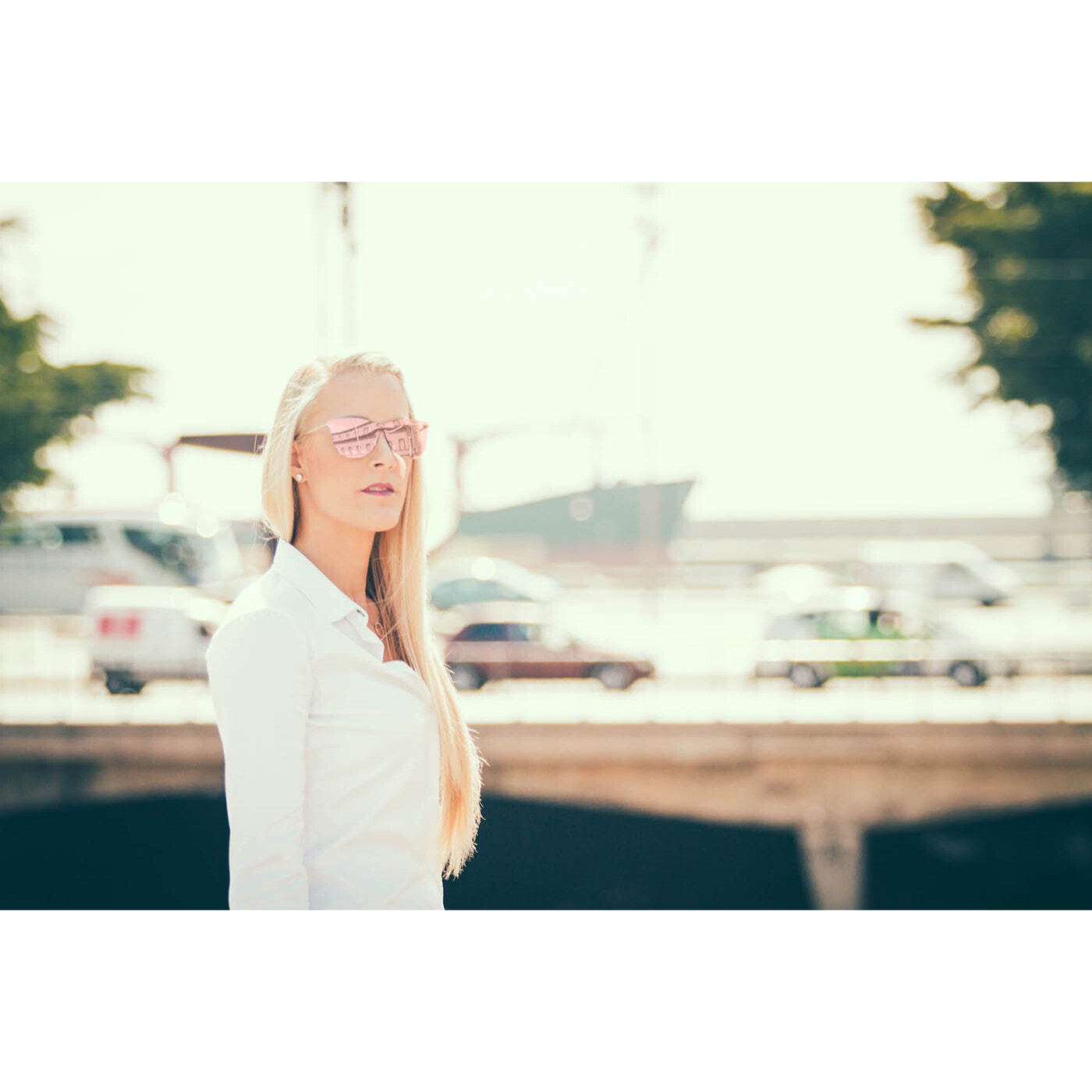 GAFAS DE SOL OCEAN GENOVA de color Rosa