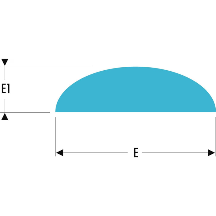 Lime demi-ronde demi-douce emmanchée - 250 mm - FACOM - DRD.MD250EMA