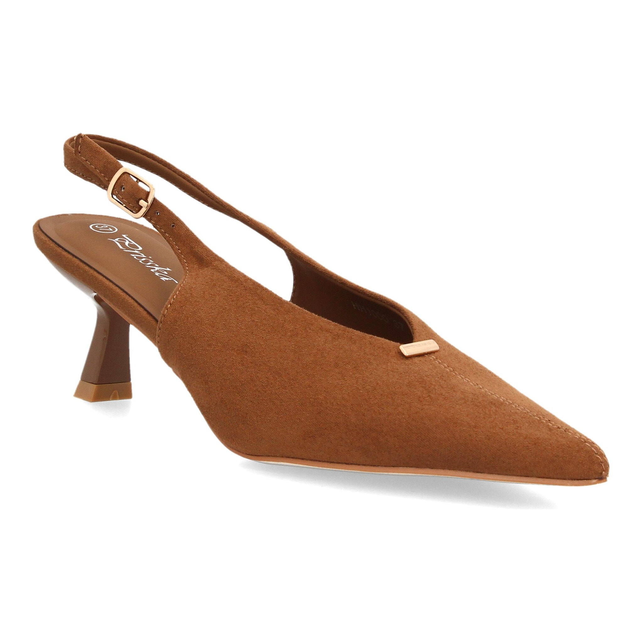 Zapatos slingback elegantes de tacón fino para mujer
