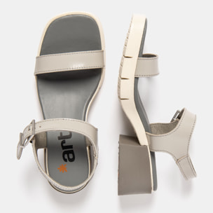 Sandalias con tacón 2060 NAPPA SHINNY CINDER / VARSOVIA color Cinder