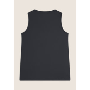 Canotta Regular Fit con Apertura Laterale