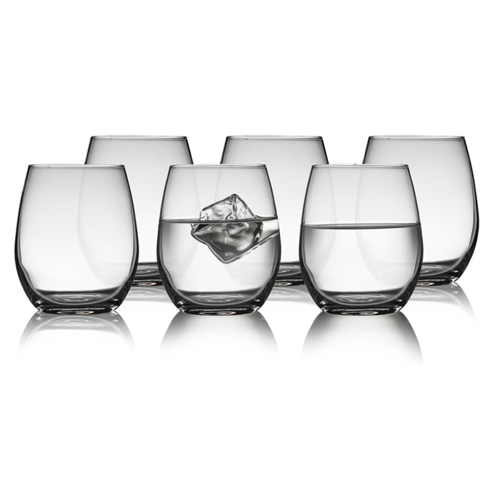 Set de 6 verres Juvel 39 cl