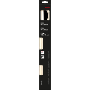 Barre tringle pour rideau de douche d'angle à  fixer en Alu SURPRISE 90x90cm Blanc Spirella