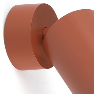 STAN Lámpara proyector terracota