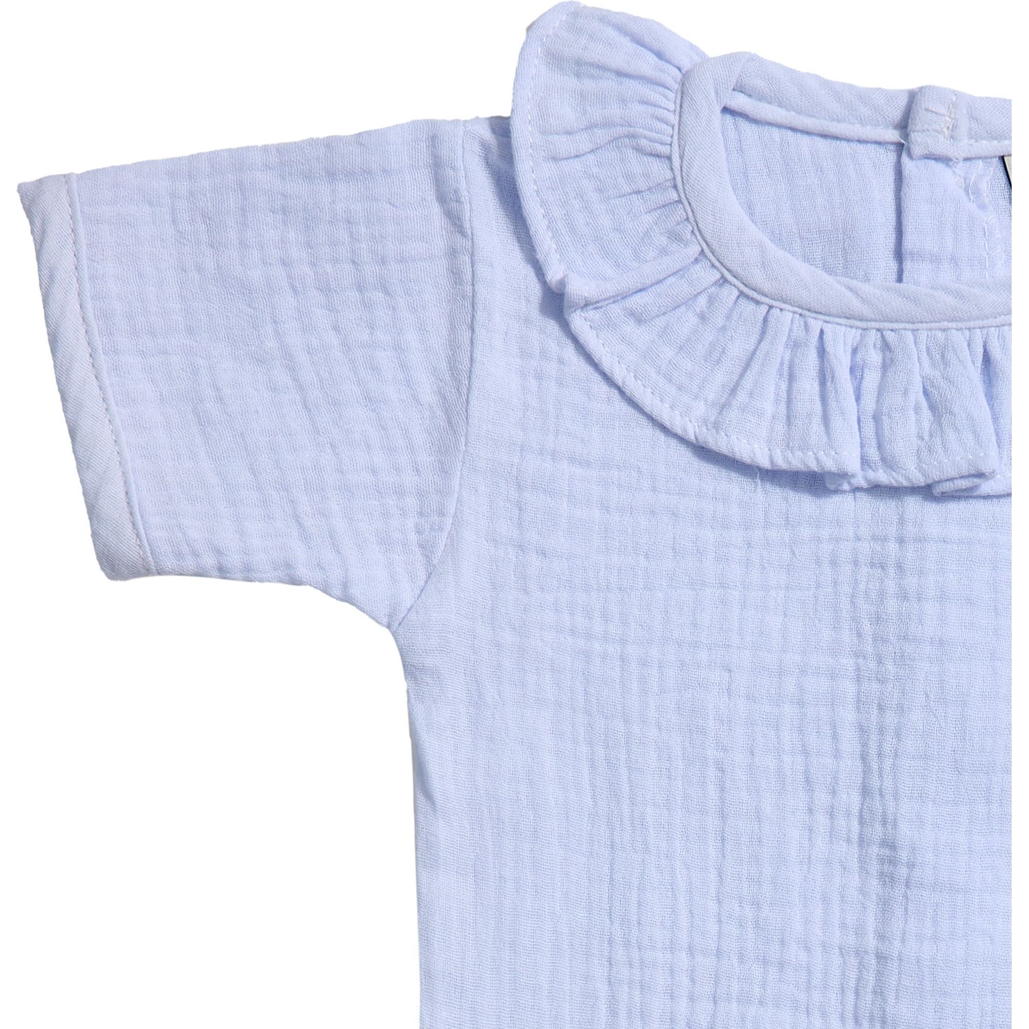 Body bebé manga corta cuello bambula