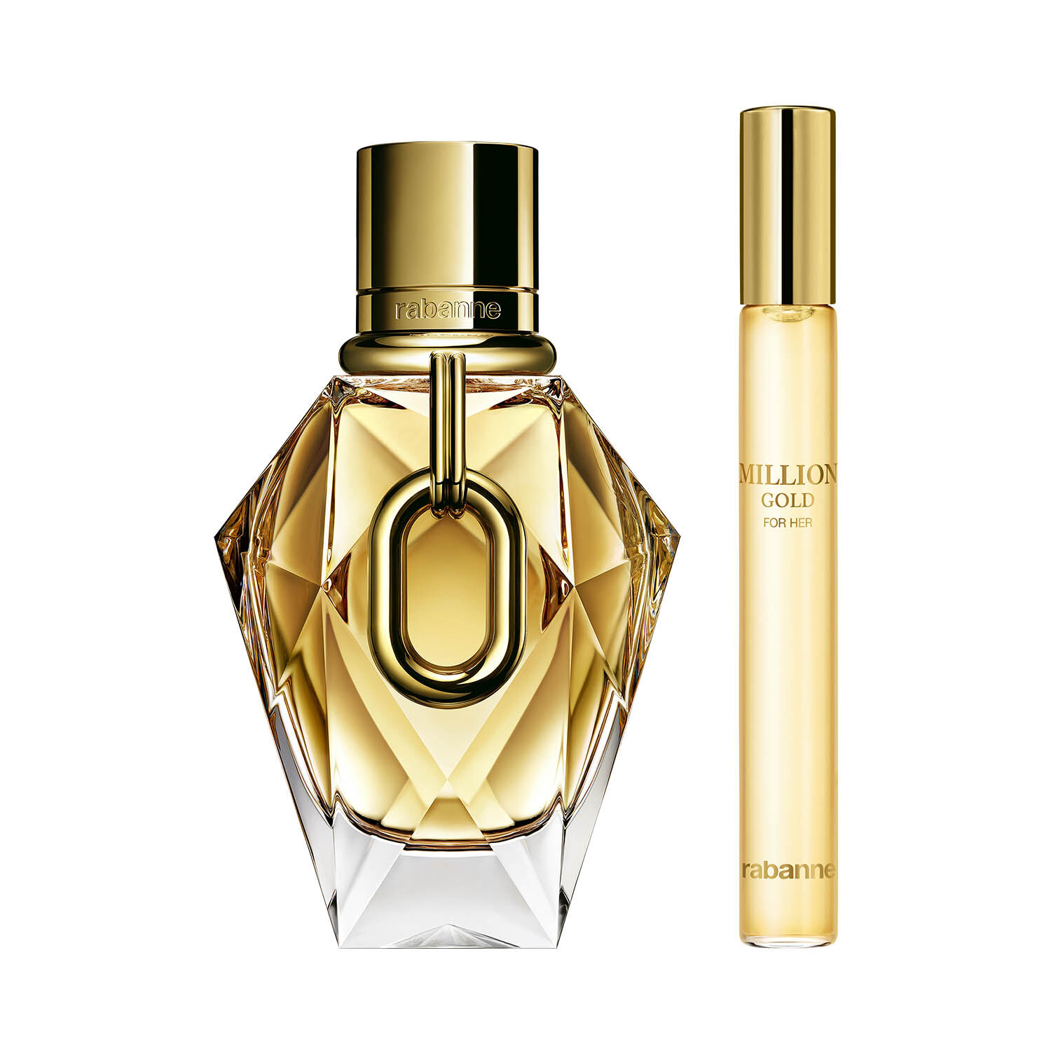 Million Gold For Her - Coffret Eau de Parfum 50 ml + Vaporisateur de voyage 10 ml