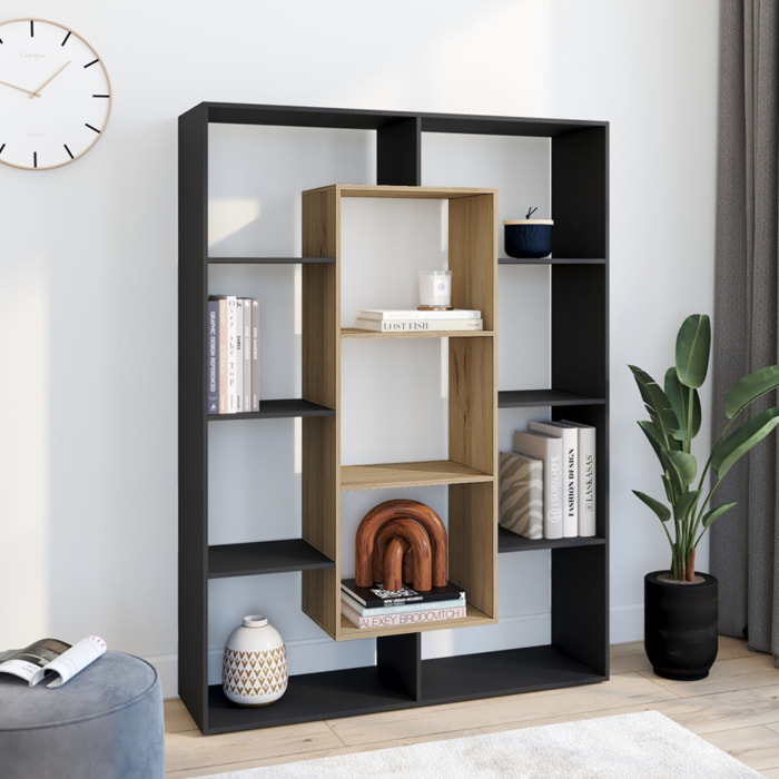 Etagère bibliothèque Colette - Noir - bois