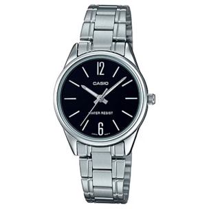 Reloj Casio LTP-V005D-1B Unisex Analogico Cuarzo con Correa de Acero inoxidable