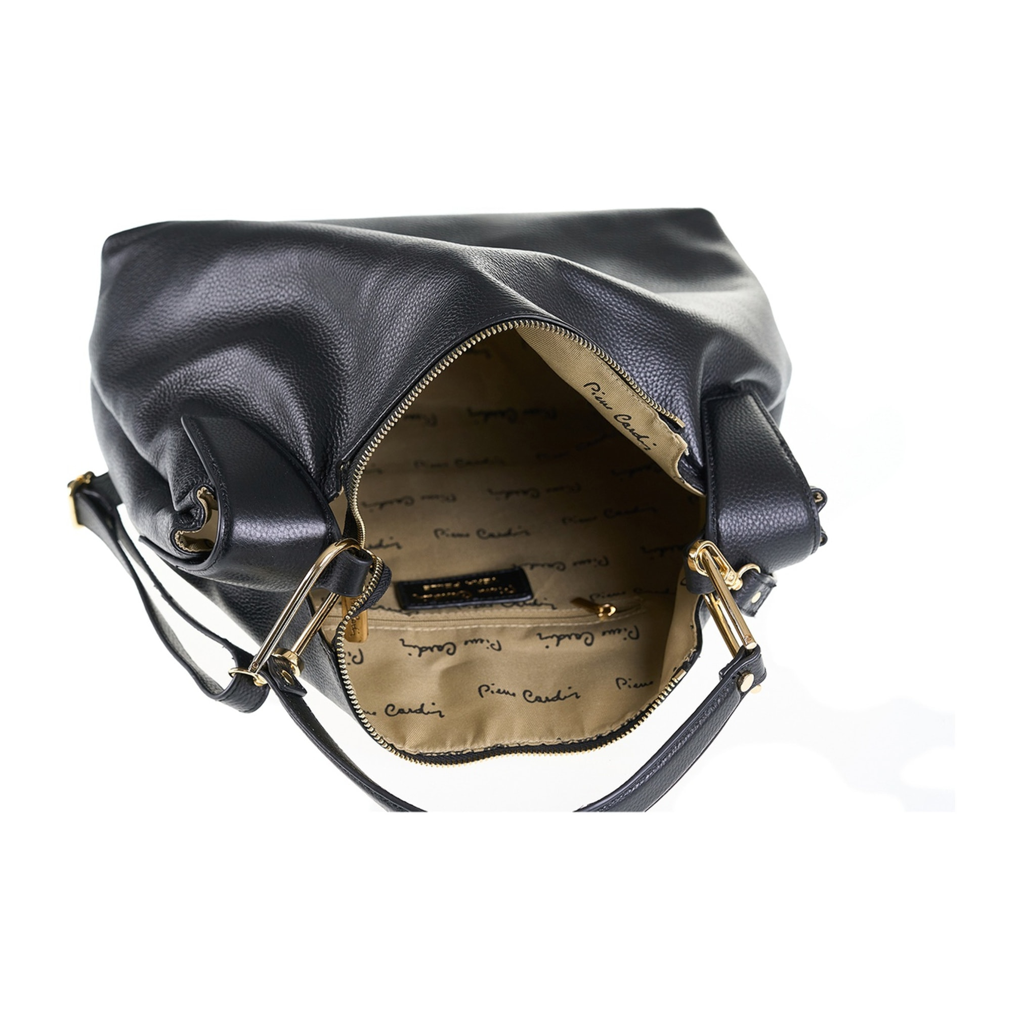 Borsa a spalla da donna Made in Italy - Modello Lyra Elite - 100% pelle - 33.0 x 30.0 x 12.0 cm