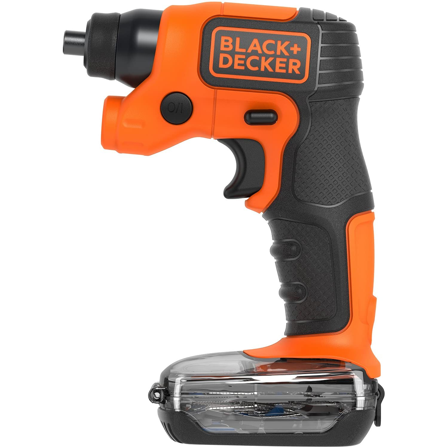 Tournevis électrique 3.6V + coffret 31 embouts de vissage BLACK+DECKER BDCSFS30C-QW