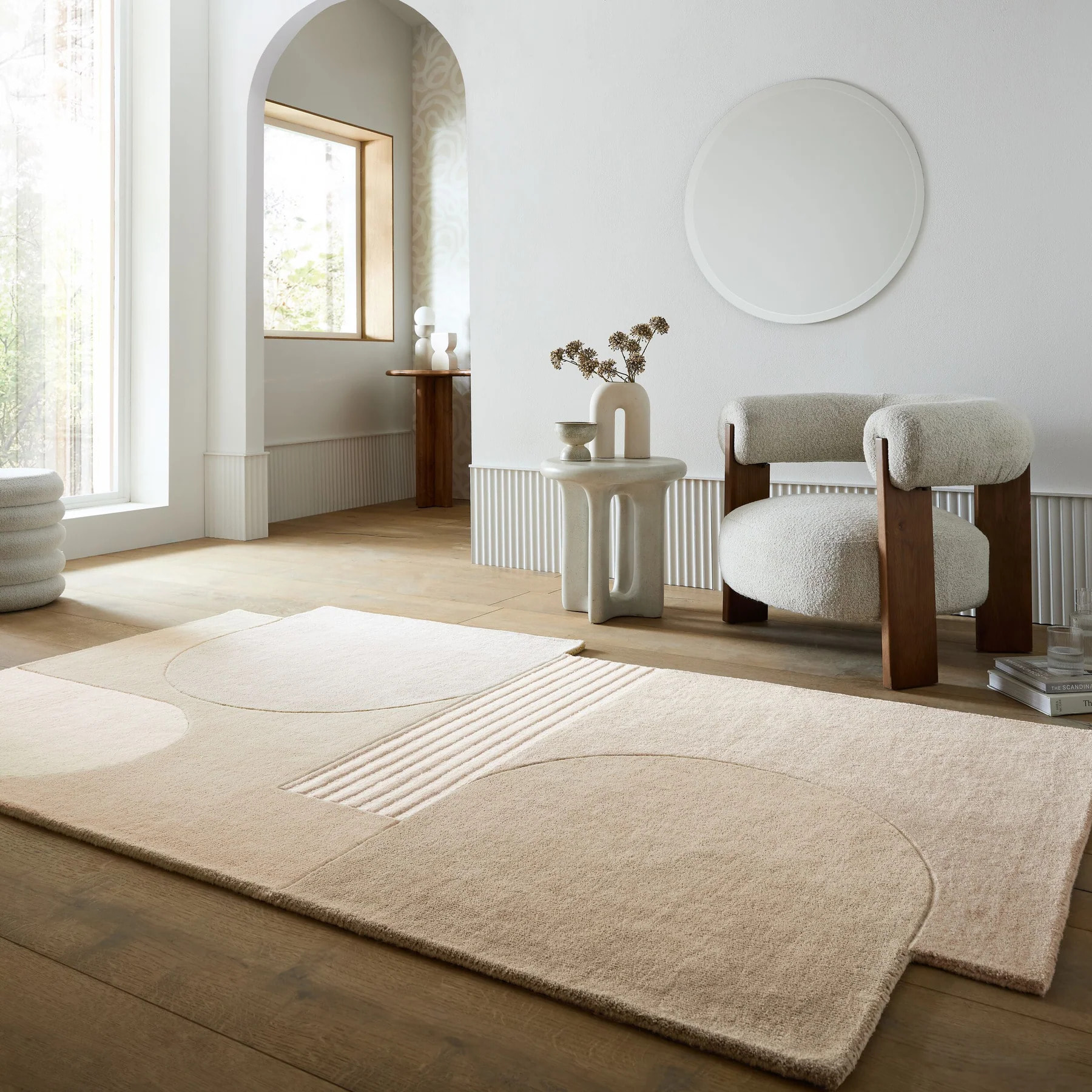 Tapis pure laine LOZENGE