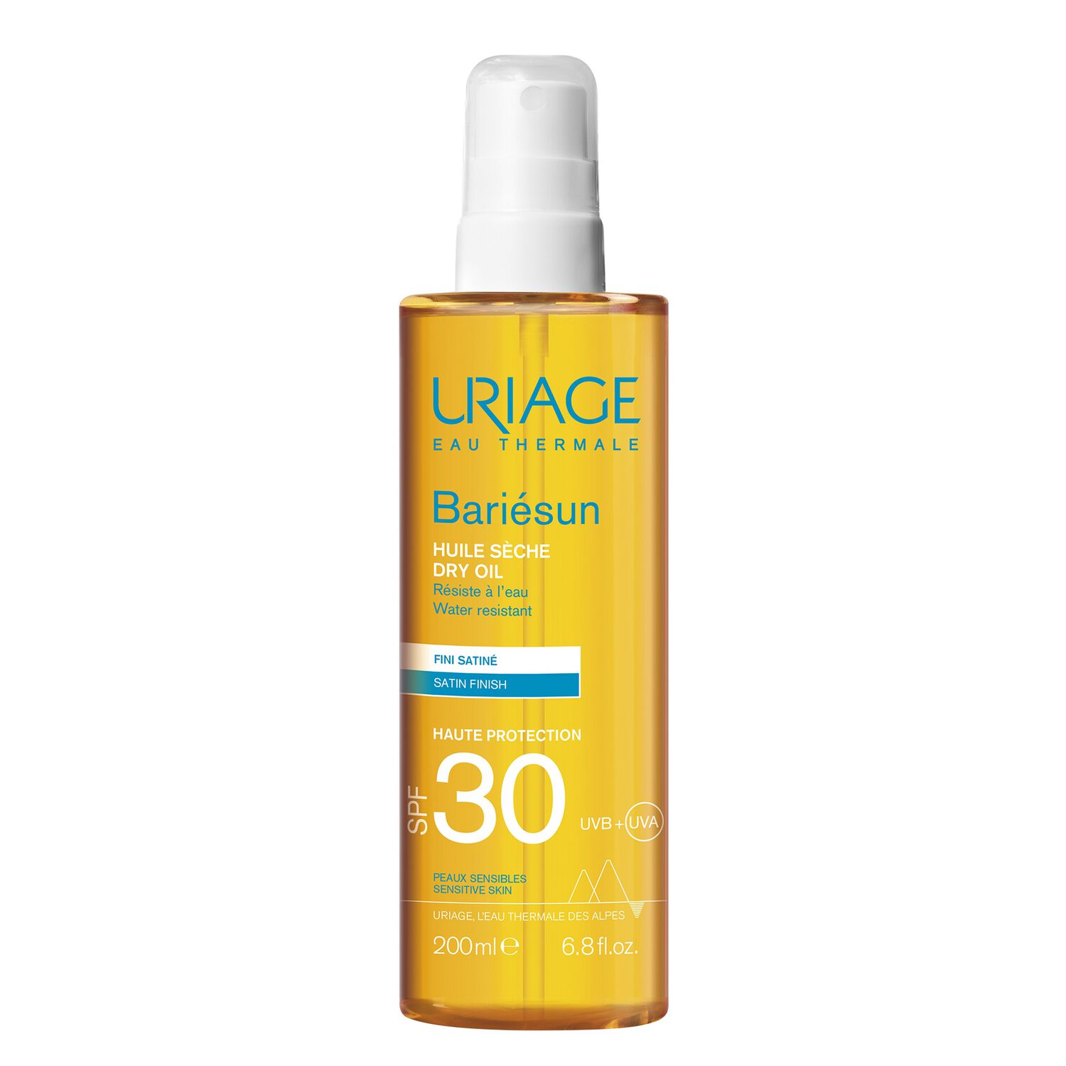 Bariesun SPF30 - Huile Sèche est Soin solaire pour le corps et les cheveux 200 ml