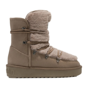 Botas de Mujer Estilo Australianas Corte Medio Forro Pelo Nordic Trk