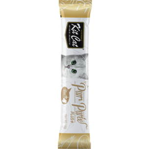 Kit Cat PurrPuree - Pollo y Pescado Ahumado 60 g Snack cremoso para gatos