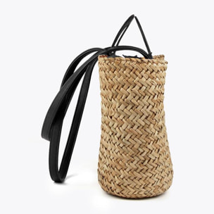 Borsa a cesta grande con borchie