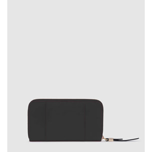 Piquadro Portafogli donna grande zip-around