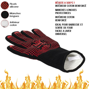 Gant Anti-chaleur Barbecue