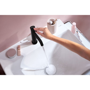 Mitigeur lavabo Tecturis S 110 Ecosmart+ Noir mat
