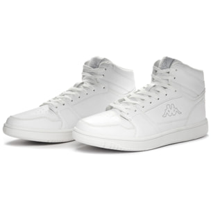 Kappa - Sneakers Hombre Mujer Blanco - LOGO BASIL MD