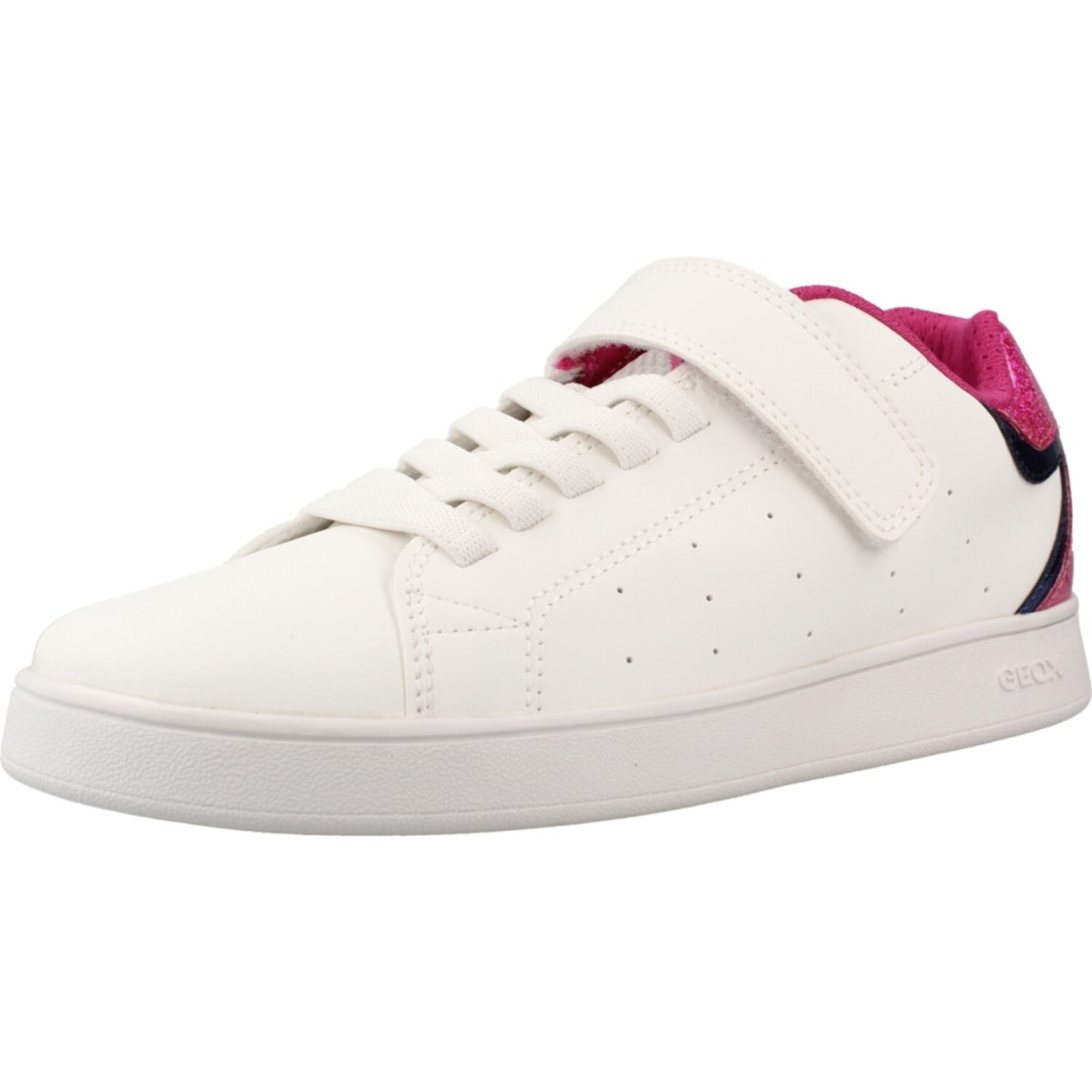 Zapatillas Niña de la marca GEOX  modelo J36LRA 0BCKC BLANCO