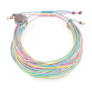 Bracelet Pack de 3 bracelets Pastel Rainbow Acier