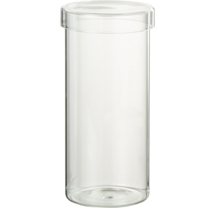 J-Line pot de conversation Lisa - verre - transparent - large
