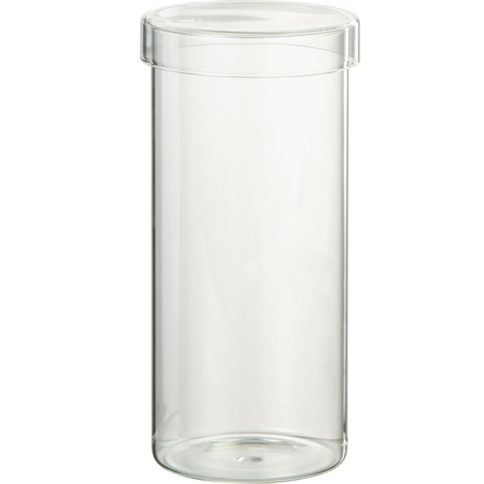 J-Line pot de conversation Lisa - verre - transparent - large