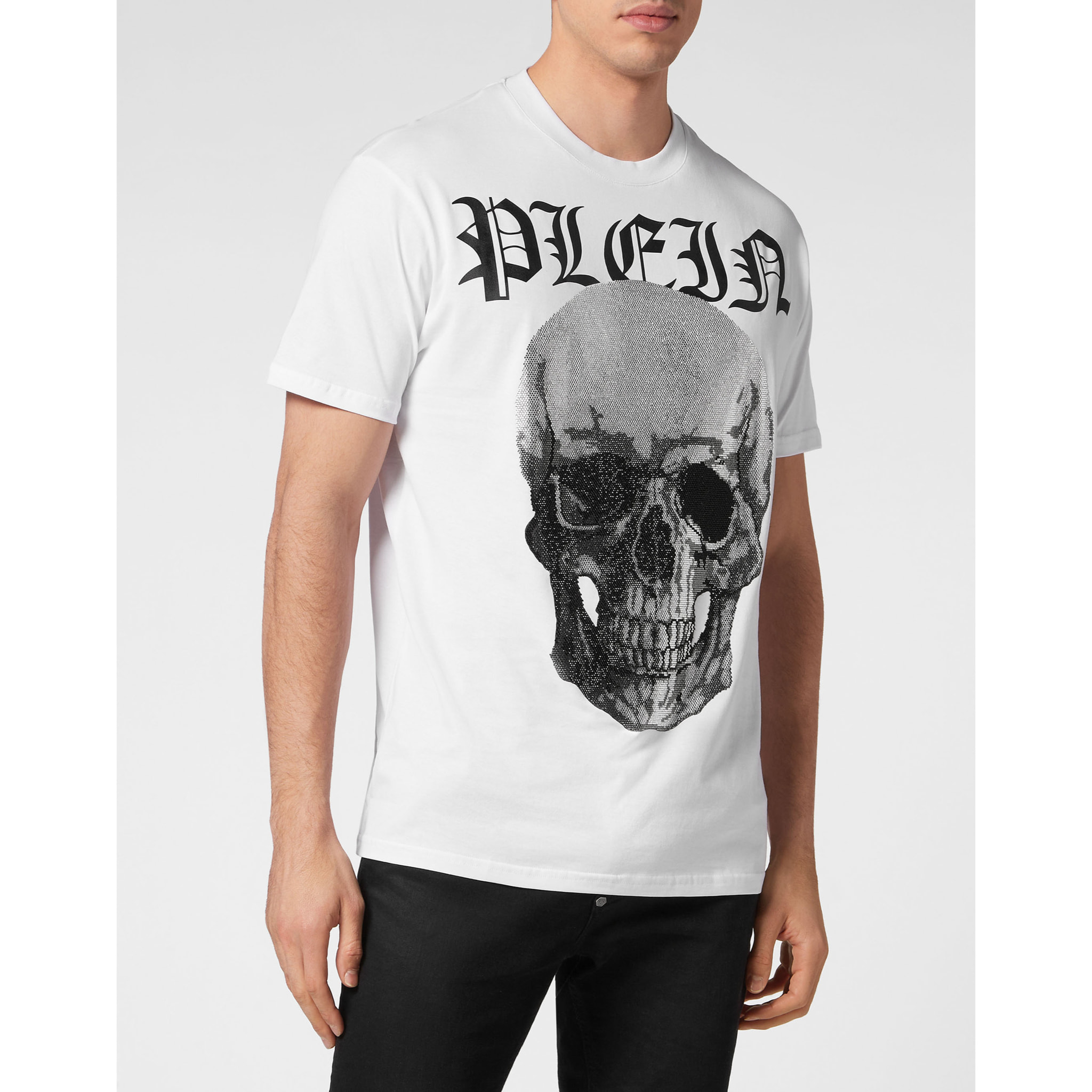 PHILIPP PLEIN Camiseta Cuello Redondo SKULL