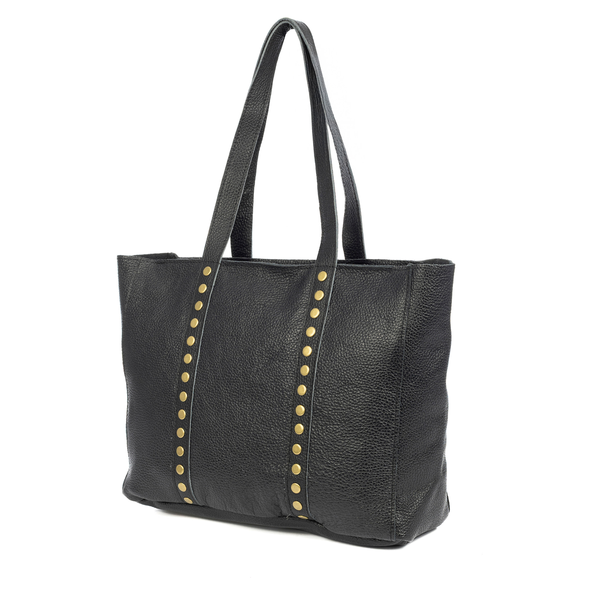 Austis bolso de hombro de piel auténtica Dollaro.